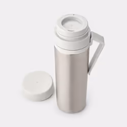 Brabantia 228667 borraccia Uso quotidiano 500 ml Acciaio inox Grigio, Acciaio
