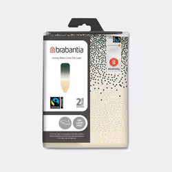 Brabantia 242243 rivestimento per asse da stiro Imbottitura per copriasse da stiro Cotone Beige, Verde