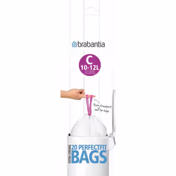 Brabantia PerfectFit vuilniszak Typ C 10-12 L, 20 stuks