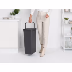 Brabantia SORT & GO RECYCLE BIN 40 L Rettangolare Grigio - Vista aggiuntiva 4
