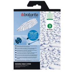 Brabantia 135x45 Beschuimd 2mm Copertura superiore dell'asse da stiro Bianco, Blu