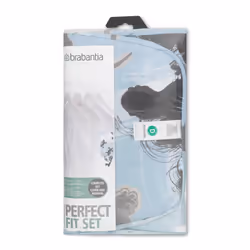 Brabantia 264801 - Funda protectora para mesa de planchar, 135 x 45 cm, 4 mm de espuma y 4 mm de fieltro, surtido