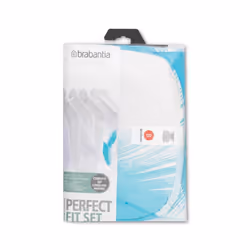 Brabantia Ironing Board Cover with 4 mm Foam - Size B, Standard, Bright Assorted Colours