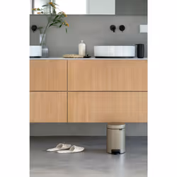 Brabantia NewIcon Treteimer 3 Liter 3 L Rotondo Champagne - Vista aggiuntiva 4