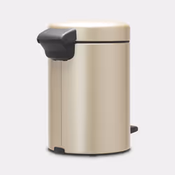 Brabantia NewIcon Treteimer 3 Liter 3 L Rotondo Champagne - Vista aggiuntiva 6