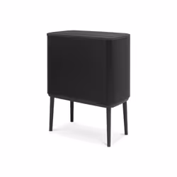 Brabantia 316067 bidone per la spazzatura 33 L Rettangolare Acciaio inox Nero