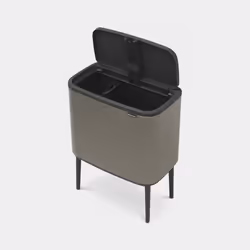 Brabantia Bo Touch Bin 34 L Rettangolare Platino - Vista aggiuntiva 5
