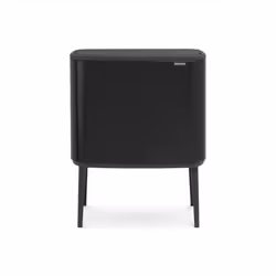 Brabantia 316203, 34 L, Rettangolare, Acciaio, Nero, Plastica, 540 mm