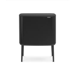 Brabantia 316203 bidone per la spazzatura 34 L Rettangolare Acciaio Nero