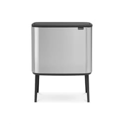 Brabantia 316227 bidone per la spazzatura 34 L Rettangolare Plastica, Acciaio Acciaio inox