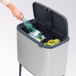 Brabantia 316227 bidone per la spazzatura 34 L Rettangolare Plastica, Acciaio Acciaio inox - Vista aggiuntiva 8