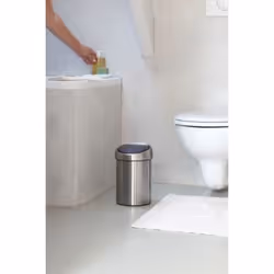 Brabantia TOUCH BIN 3 L Rotondo Acciaio - Vista aggiuntiva 5