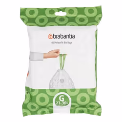 Brabantia 8710755375668, 30 L, Grigio, Bianco, Plastica, Cina, 760 mm, 417 mm