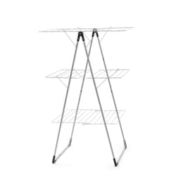 Brabantia 476648 stendino e filo asciugabiancheria Stendibiancheria da pavimento Nero, Grigio