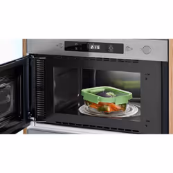 Lékué 883941 recipiente per cibo Rettangolare Contenitore Verde, Trasparente 3 pz - Vista aggiuntiva 7