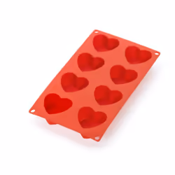 Lékué 885488, Stampo per torta, Rettangolare, -60 °C, 220 °C, Rosso, Silicone