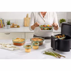 Lékué 890345 teglia da forno Rotondo Vetro - Vista aggiuntiva 7