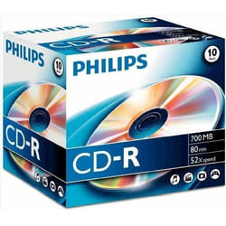 Philips 8710895778176 CD vergine CD-R 700 MB 52x 10 pz