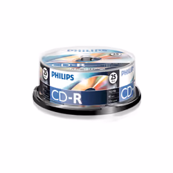 Philips CD-R CR7D5NB25/00, 52x, CD-R, 700 MB