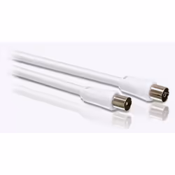 Philips Cavo coassiale PAL SWV2516W/10, 1,5 m, Bianco