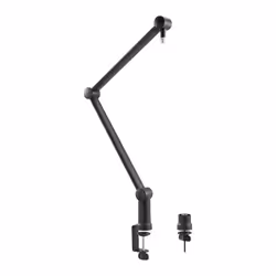 Thronmax S3, Asta di supporto per microfono, Base di supporto da tavolo, Nero, 1 pz