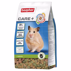 Beaphar Care+ Hamster, Granelli, 250 g, Coniglio, Vitamina E, 250 g, Borsa