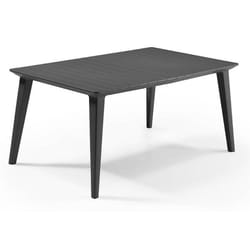 Tavolo da Giardino 157x98x74 cm in Resina Keter Lima 160 Antracite