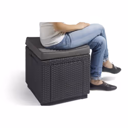 Allibert Cube pouf Quadrato - Vista aggiuntiva 4