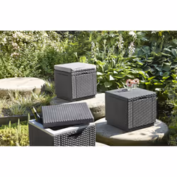 Allibert Cube pouf Quadrato - Vista aggiuntiva 6