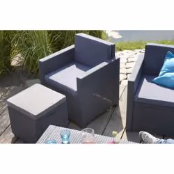 Allibert Cube pouf Quadrato - Vista aggiuntiva 7