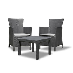 Allibert 216777 set mobili da esterno Grafite