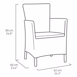 Keter 408936 set mobili da esterno - Vista aggiuntiva 7