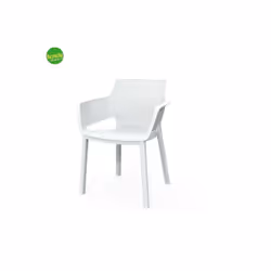 Elegante e resistente, questa sedia dal design moderno realizzata interamente in resina polipropilene, non necessita di parti ...