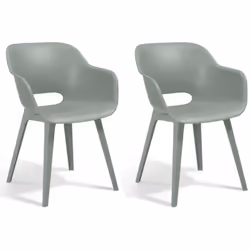 Caratterizzata da un design elegante, la sedia da esterno Akola Early Dew della Keter è la scelta perfetta per migliorare il ...