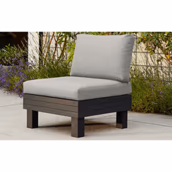 Keter 257361 set mobili da esterno Nero, Grigio - Vista aggiuntiva 4