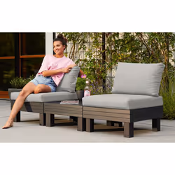 Keter 257361 set mobili da esterno Nero, Grigio - Vista aggiuntiva 5