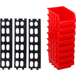 EDM - Set di 8 mini cassetti impilabili 12x10cm
