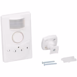 Grundig Rilevatore di movimento wireless con allarme.Può essere spento e acceso con un codice PIN a 4 cifre.Il rilevatore di ...