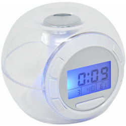 EDM - Orologio Digitale con Luce led Suoni Naturali Data Timer Meteo Temperatura Casa