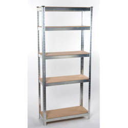 Kinzo - Shelf de storage - Shelf - 5 Shelf - Heavy Duty - Maximum 750 Kilograms - Senza Viti mdf
