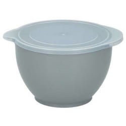 Alpina - Set 3 Ciotole Insalatiere Contenitori Alimenti Cuciina in Plastica con Coperchio