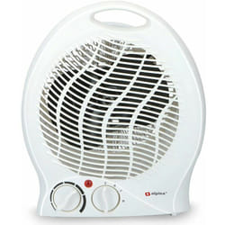 Alpina - Caldobagno Potenza 2000 Watt con Termostato Regolabile Bianco Caldo Freddo