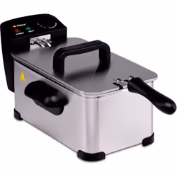 La friggitrice da 3 litri è l'aiutante perfetto per preparare deliziose prelibatezze fritte. Con una capacità massima di 650 ...