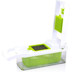 Alpina - Affettaverdure 14 Pz da Cucina Affettatrice per Verdure Sminuzzatore e Accessori