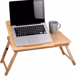 Se lavori regolarmente da casa, questo tavolo per laptop in bambù è una pratica aggiunta alla tua vita quotidiana. Il tavolo ...