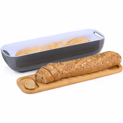 Conserva il tuo pane grazie a questo pratico contenitore di Alpina realizzato in plastica.Il contenitore per il pane ha l'est ...