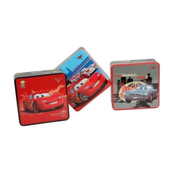 Scatola in metallo di Cars 2 20 x 20 x 8,2 cm
