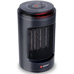 Alpina - Termoventilatore Elettrico Portatile Compatto Aria Calda e Fredda con Timer 1200W