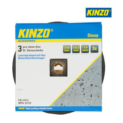 Disco Flex per Pietra Set da 3 Pezzi Dischi Smerigliatrice Diam. 230 mm Kinzo