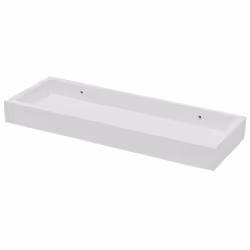Duraline 1117458, Mensola galleggiante, A muro, MDF, Bianco, 5 kg, 400 mm